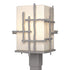 Hubbardton Forge Tura Outdoor Post Light in Coastal Oil Rubbed Bronze Finish Model: 342023-SKT-14-GG0084