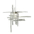 Hubbardton Forge Tura Seeded Glass Low Voltage Mini Pendant in Bronze Finish Model: 161184-SKT-STND-05-II0728