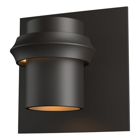 Hubbardton Forge Twilight Small Dark Sky Friendly Outdoor Sconce in Coastal Oil Rubbed Bronze Finish Model: 304901-SKT-14