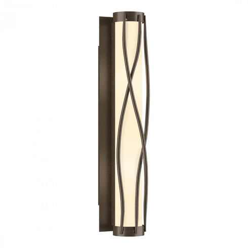 Hubbardton Forge Twine Sconce in Bronze Finish Model: 205401-SKT-05-GG0347