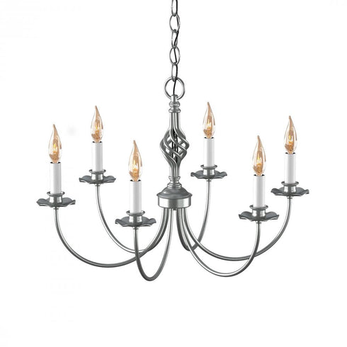 Hubbardton Forge Twist Basket 6 Arm Chandelier Model: 108060-SKT-03