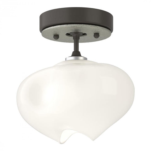 Hubbardton Forge Ume 1 Light Semi Flush in Bronze Finish Model: 121372-SKT-05-05-FD0710