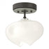 Hubbardton Forge Ume 1 Light Semi Flush in Bronze Finish Model: 121372-SKT-05-05-FD0710