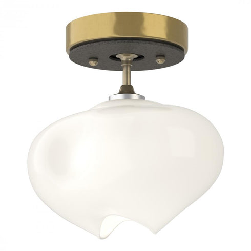 Hubbardton Forge Ume 1 Light Semi Flush in Bronze Finish Model: 121372-SKT-05-05-FD0710