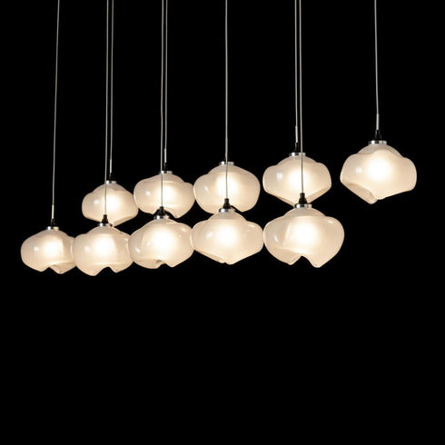 Hubbardton Forge Ume 10 Light Pendant in Bronze Finish Model: 131203-SKT-LONG-05-FD0710