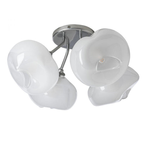 Hubbardton Forge Ume 4 Light Semi Flush in Bronze Finish Model: 121370-SKT-05-FD0710