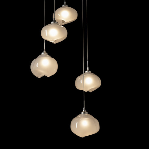 Hubbardton Forge Ume 5 Light Pendant Model: 131123-SKT-LONG-82-YL0709
