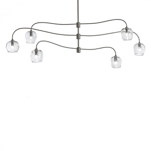 Hubbardton Forge Ume 6 Light Large Pendant Model: 136357-SKT-MULT-82-ZM0709
