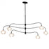 Hubbardton Forge Ume 6 Light Large Pendant Model: 136357-SKT-MULT-82-ZM0709