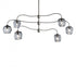 Hubbardton Forge Ume 6 Light Pendant Model: 136355-SKT-MULT-82-YL0709