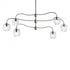 Hubbardton Forge Ume 6 Light Pendant Model: 136355-SKT-MULT-82-ZM0709