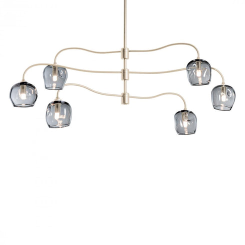 Hubbardton Forge Ume 6 Light Pendant Model: 136355-SKT-MULT-89-ZM0709