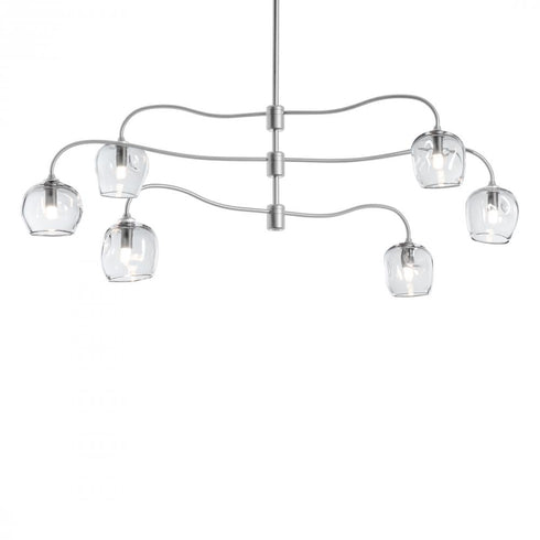 Hubbardton Forge Ume 6 Light Pendant Model: 136355-SKT-MULT-89-ZM0709