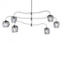 Hubbardton Forge Ume 6 Light Pendant Model: 136355-SKT-MULT-89-ZM0709