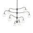Hubbardton Forge Ume 8 Light Pendant Model: 136359-SKT-MULT-82-ZM0709