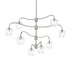 Hubbardton Forge Ume 8 Light Pendant Model: 136359-SKT-MULT-82-ZM0709