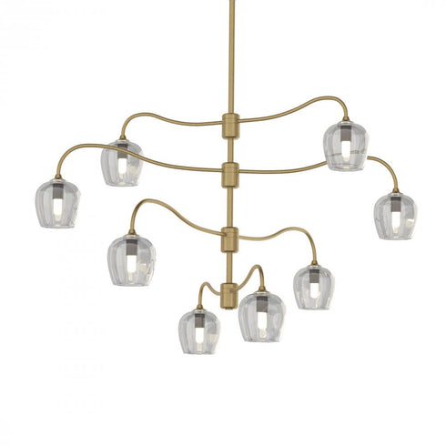 Hubbardton Forge Ume 8 Light Pendant Model: 136359-SKT-MULT-84-FD0710