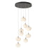 Hubbardton Forge Ume 9 Light Pendant in Bronze Finish Model: 131103-SKT-LONG-05-FD0710