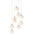 Hubbardton Forge Ume 9 Light Pendant in Bronze Finish Model: 131103-SKT-LONG-05-FD0710