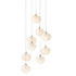 Hubbardton Forge Ume 9 Light Pendant in Bronze Finish Model: 131103-SKT-LONG-05-FD0710