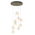 Hubbardton Forge Ume 9 Light Pendant in Bronze Finish Model: 131103-SKT-LONG-05-FD0710