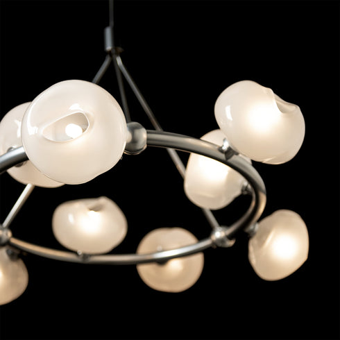 Hubbardton Forge Ume 9 Light Ring Pendant Model: 131069-SKT-MULT-85-FD0710