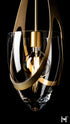 Hubbardton Forge Vaso Pendant in Modern Brass Finish Model: 187468-SKT-MULT-86-ZM0838