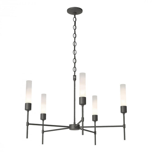 Hubbardton Forge Vela 5 Arm Chandelier Model: 105045-SKT-07-ZM0611