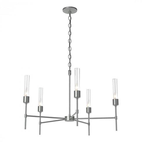 Hubbardton Forge Vela 5 Arm Chandelier Model: 105045-SKT-07-ZM0611