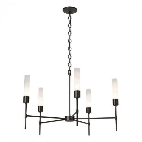 Hubbardton Forge Vela 5 Arm Chandelier Model: 105045-SKT-14-ZM0611