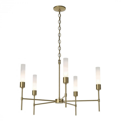 Hubbardton Forge Vela 5 Arm Chandelier Model: 105045-SKT-86-ZM0611