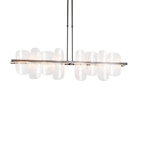 Hubbardton Forge Vitre Large Linear LED Pendant Model: 139661-LED-SHRT-07-YR0708