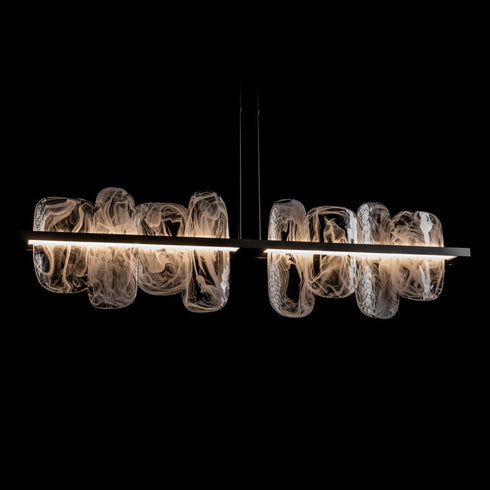 Hubbardton Forge Vitre Large Linear LED Pendant Model: 139661-LED-STND-86-YR0708