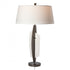 Hubbardton Forge Volterra Table Lamp in Dark Smoke Finish Model: 272122-SKT-07-AR-SF2210