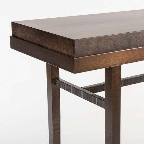 Hubbardton Forge Wick 42 Inch Console Table in Bronze Finish Model: 750106-05-M1