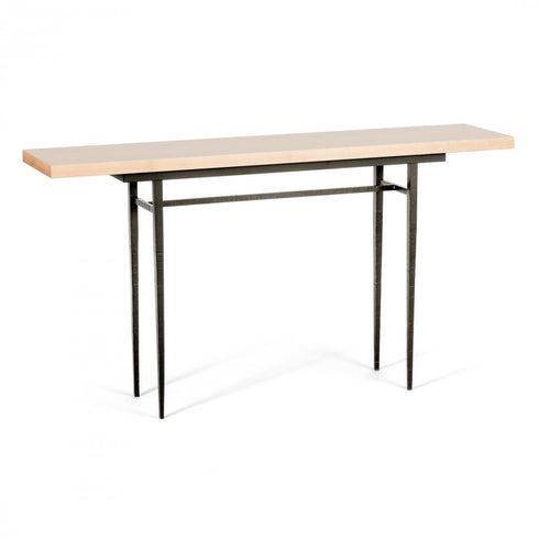 Hubbardton Forge Wick 60 Inch Console Table in Bronze Finish Model: 750108-05-M1