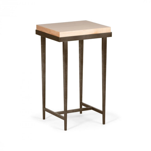 Hubbardton Forge Wick Side Table in Bronze Finish Model: 750102-05-M1