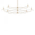 Hubbardton Forge Willow 6 Light Large Chandelier Model: 136352-SKT-MULT-86