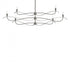 Hubbardton Forge Willow 6 Light Large Chandelier Model: 136352-SKT-MULT-86