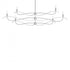 Hubbardton Forge Willow 6 Light Large Chandelier Model: 136352-SKT-MULT-86