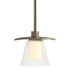 Hubbardton Forge Wren Mini Pendant in Bronze Finish Model: 186600-SKT-MULT-05-GG0242