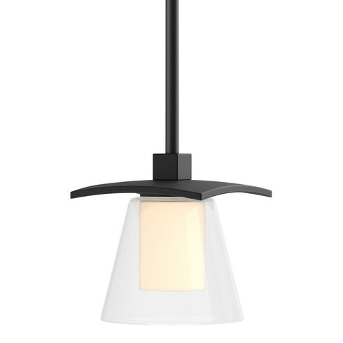 Hubbardton Forge Wren Mini Pendant in Bronze Finish Model: 186600-SKT-MULT-05-GG0242