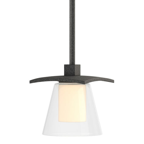 Hubbardton Forge Wren Mini Pendant in Bronze Finish Model: 186600-SKT-MULT-05-GG0242