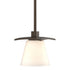 Hubbardton Forge Wren Mini Pendant in Bronze Finish Model: 186600-SKT-MULT-05-GG0242