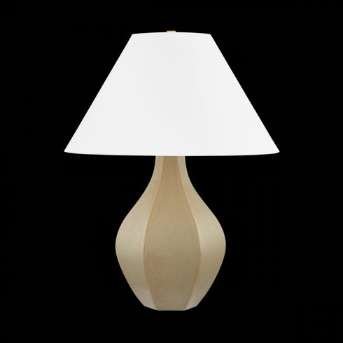 Hudson Valley Abescon Table Lamp in Aged Brass Finish Model: L7029-AGB/CCN
