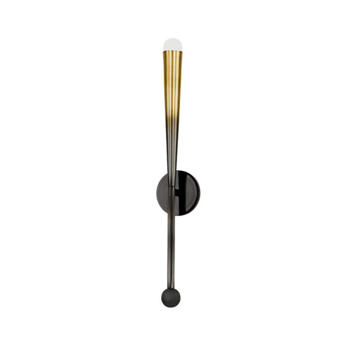 Hudson Valley ADLEY Wall Sconce in Gradient Brass Finish Model: CB3841-GB