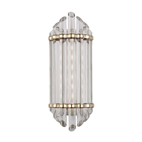 Hudson Valley Albion LED BATH BRACKET in Aged Brass Finish Model: 408-AGB
