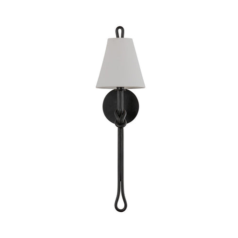 Hudson Valley Alburgh Wall Sconce in Aged Iron Finish Model: 2925-AI