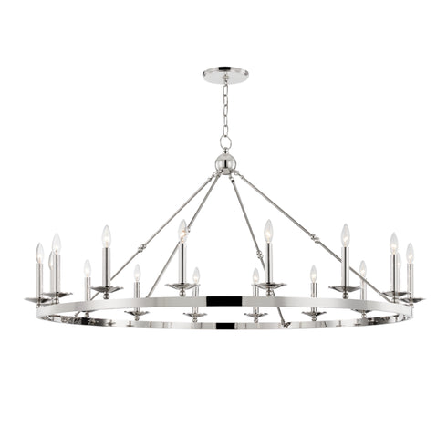 Hudson Valley Allendale 16 LIGHT CHANDELIER in Aged Old Bronze Finish Model: 3216-AOB