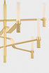 Hudson Valley Allentown Chandelier in Aged Brass Finish Model: 4008-AGB